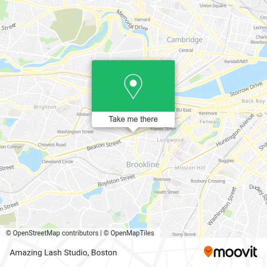 Amazing Lash Studio map