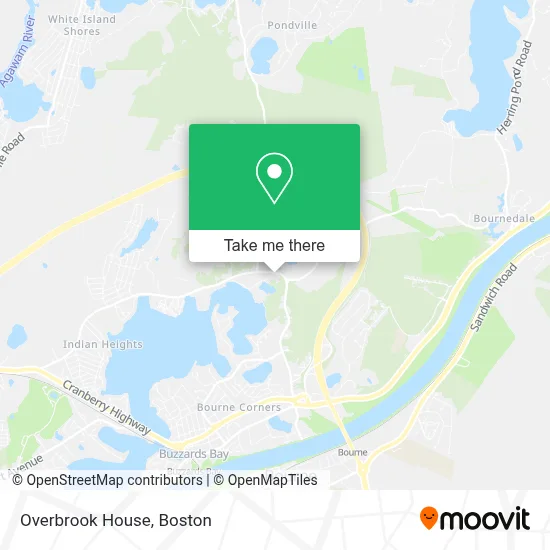 Overbrook House map