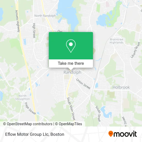 Eflow Motor Group Llc map