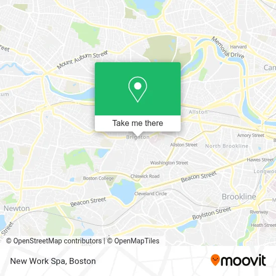 New Work Spa map