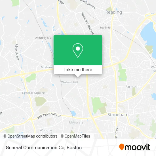 General Communication Co map