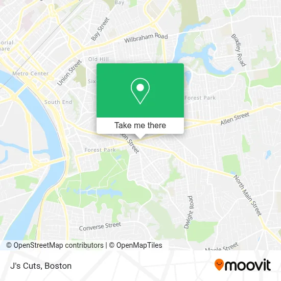 J's Cuts map