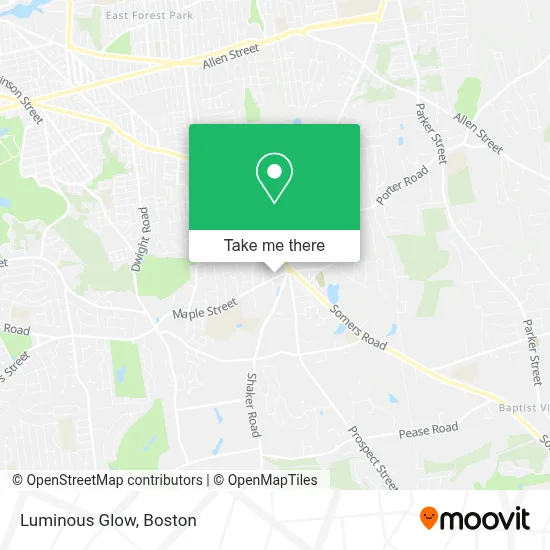 Luminous Glow map