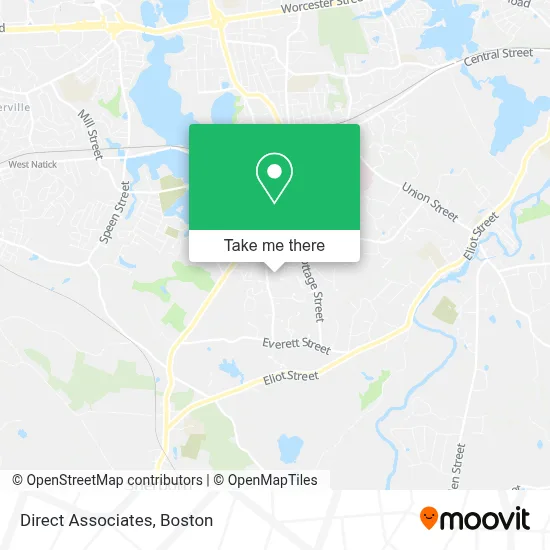 Direct Associates map