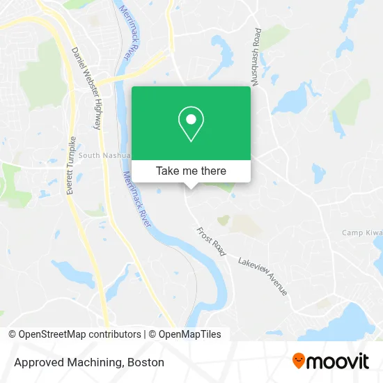Approved Machining map