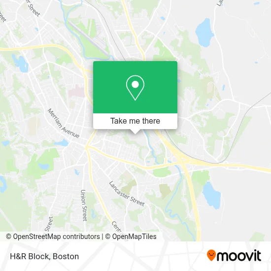 H&R Block map