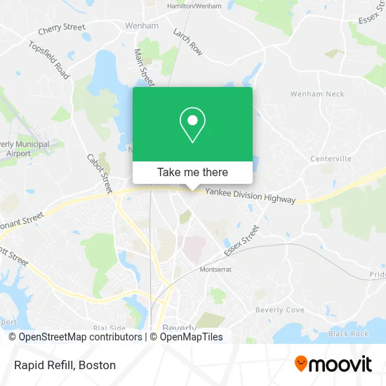 Rapid Refill map