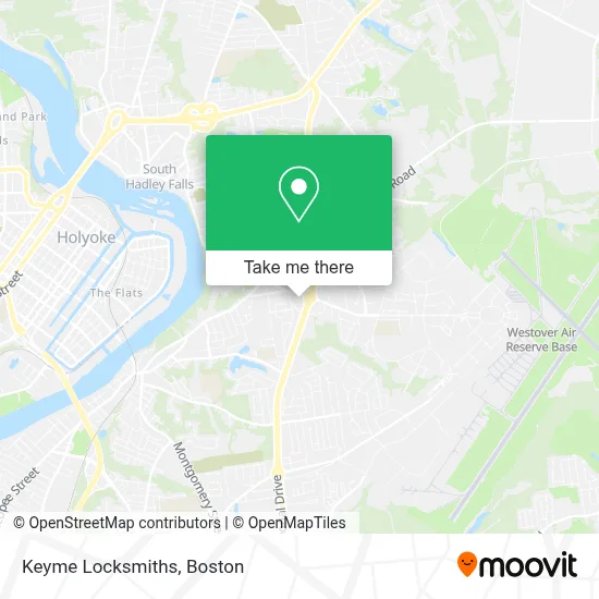 Keyme Locksmiths map