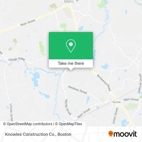 Knowles Construction Co. map