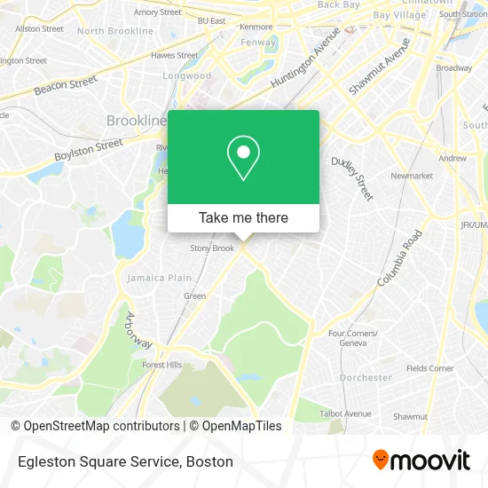 Egleston Square Service map