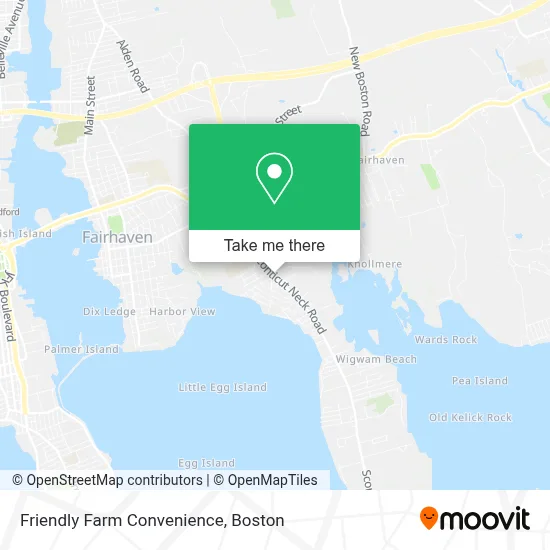 Friendly Farm Convenience map