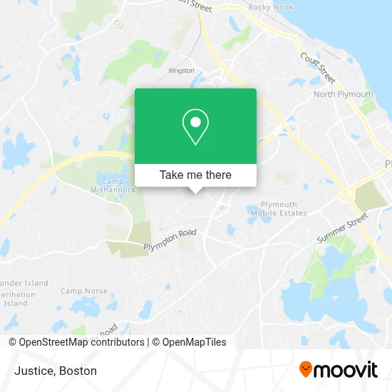 Justice map