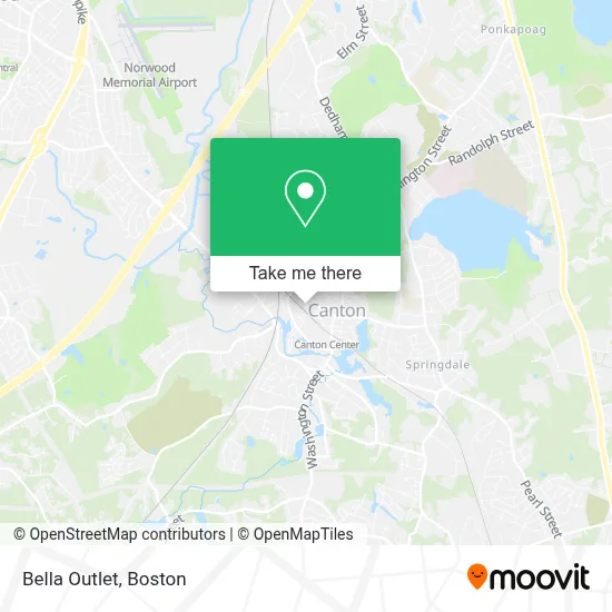 Bella Outlet map