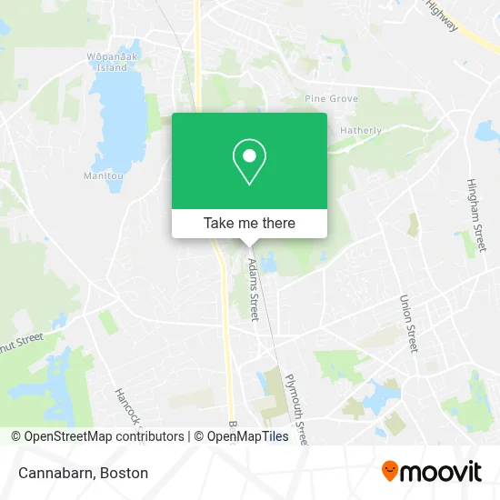 Cannabarn map