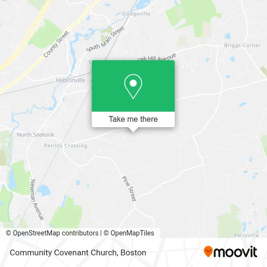 Community Covenant Church map