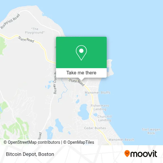 Bitcoin Depot map
