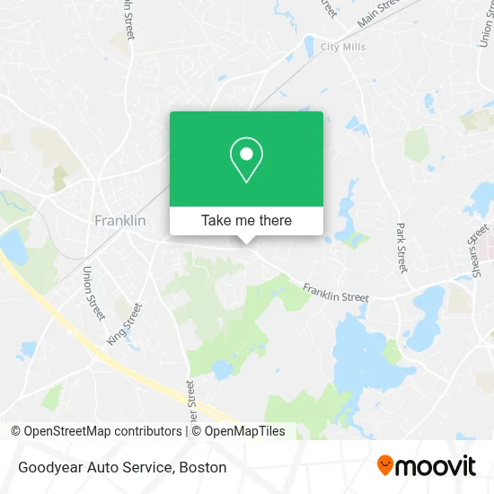 Goodyear Auto Service map
