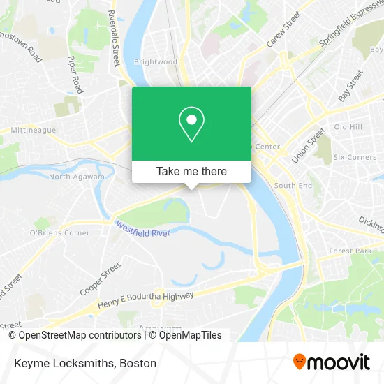 Keyme Locksmiths map