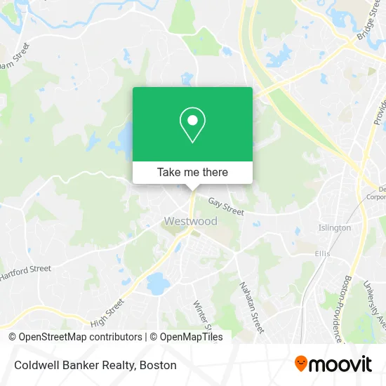Coldwell Banker Realty map