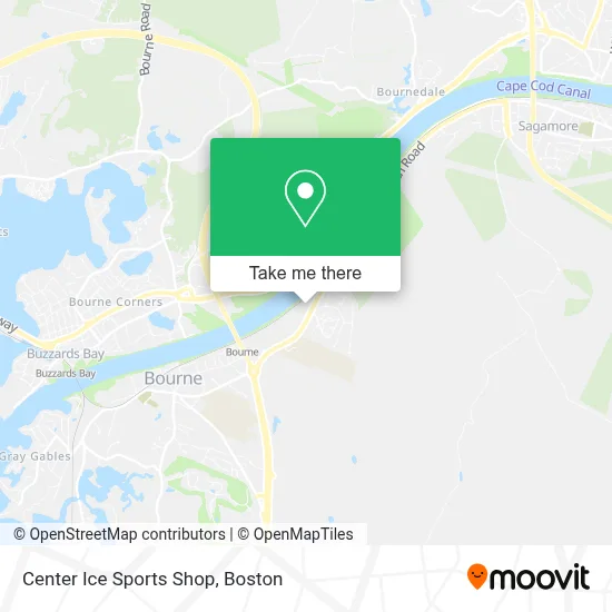 Center Ice Sports Shop map