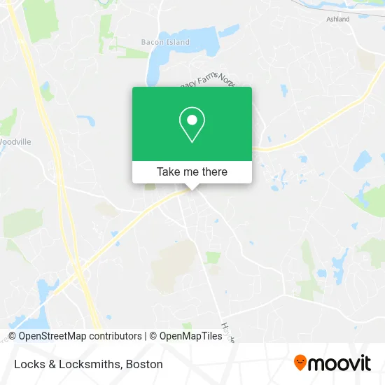 Locks & Locksmiths map