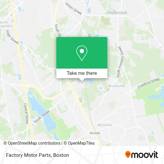 Factory Motor Parts map