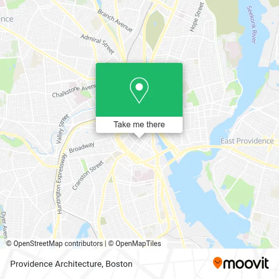 Providence Architecture map
