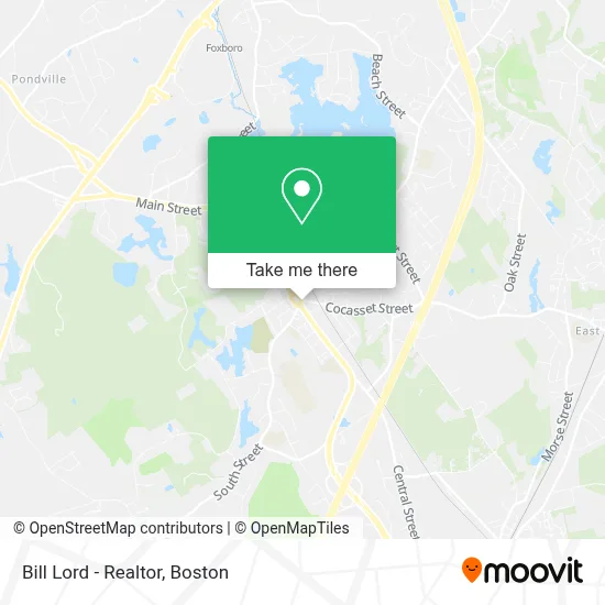 Bill Lord - Realtor map
