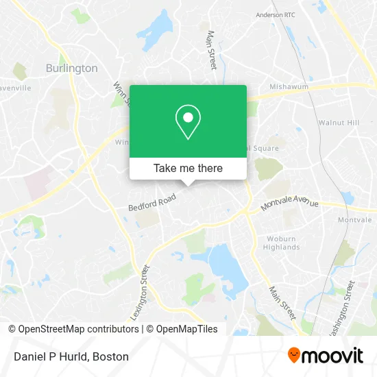 Daniel P Hurld map