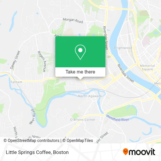 Little Springs Coffee map