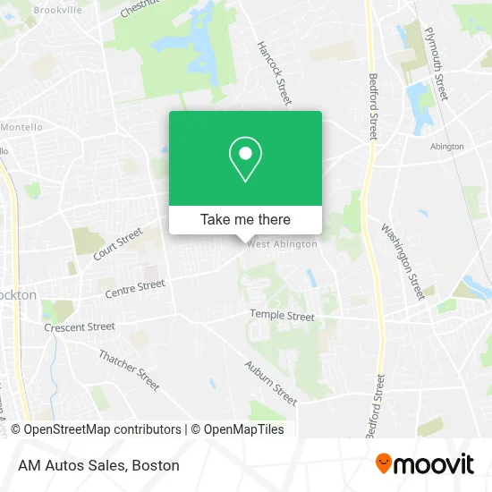 AM Autos Sales map