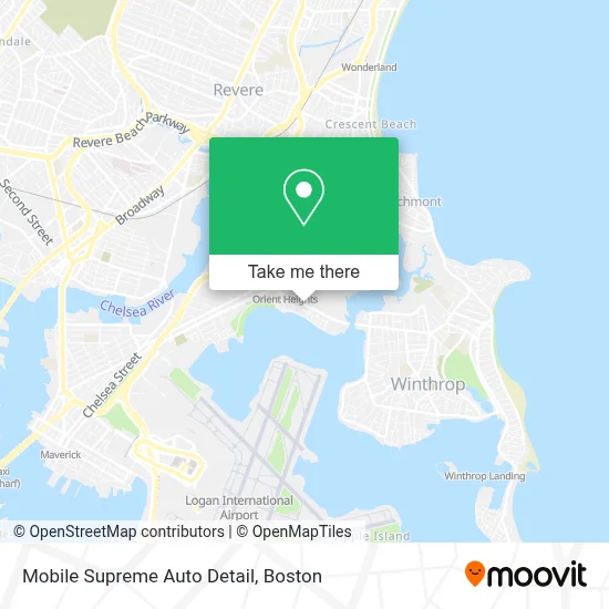 Mobile Supreme Auto Detail map