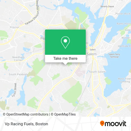 Vp Racing Fuels map