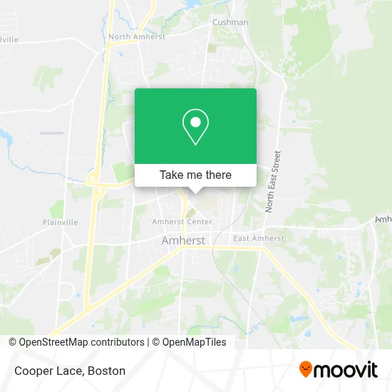 Cooper Lace map
