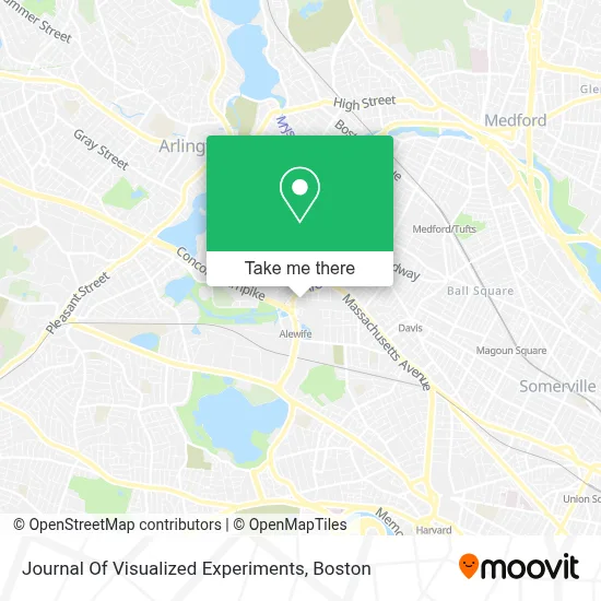 Journal Of Visualized Experiments map