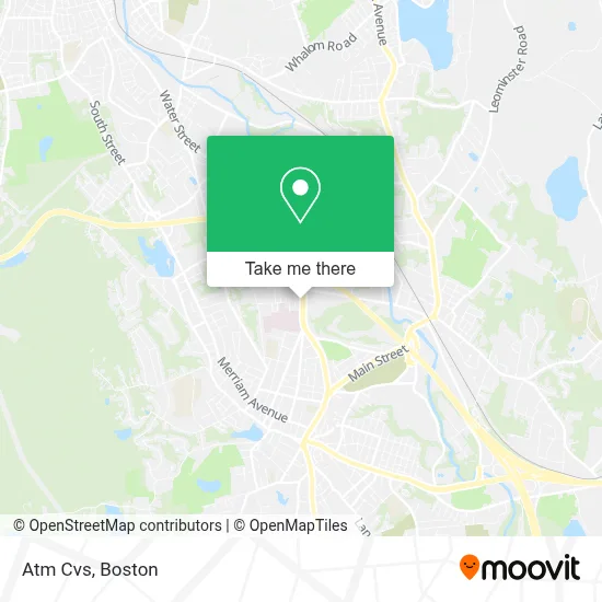 Atm Cvs map