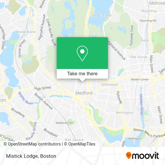Mistick Lodge map