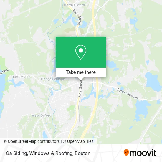 Ga Siding, Windows & Roofing map