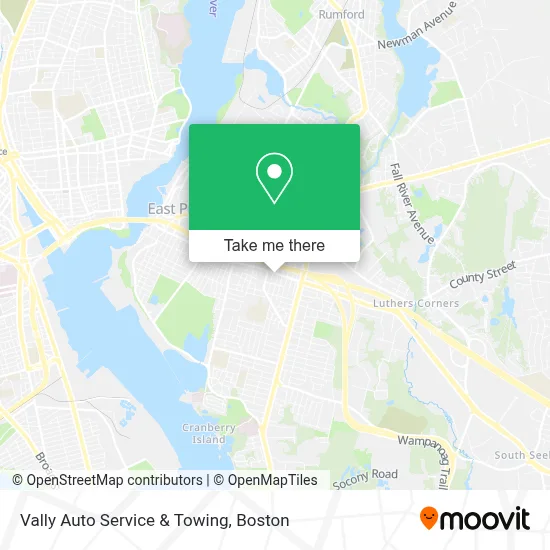Vally Auto Service & Towing map