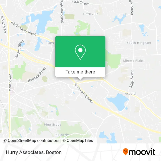 Hurry Associates map
