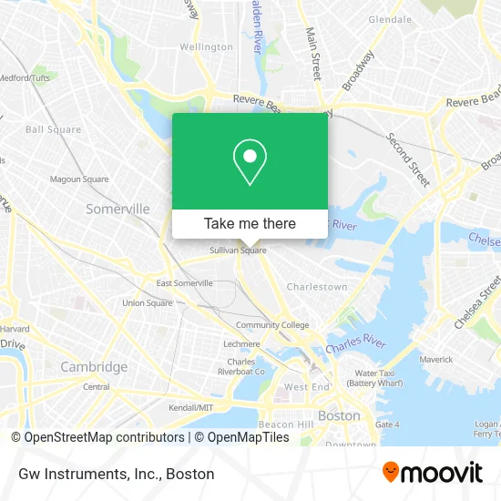 Gw Instruments, Inc. map