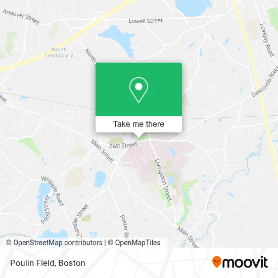 Poulin Field map