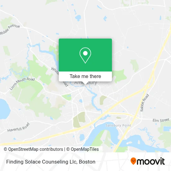 Finding Solace Counseling Llc map