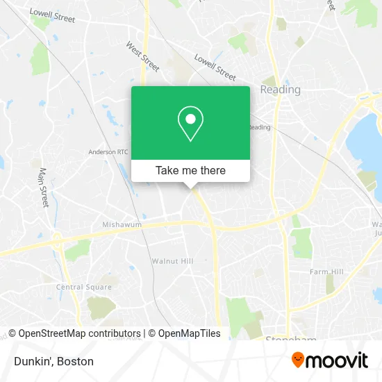 Dunkin' map