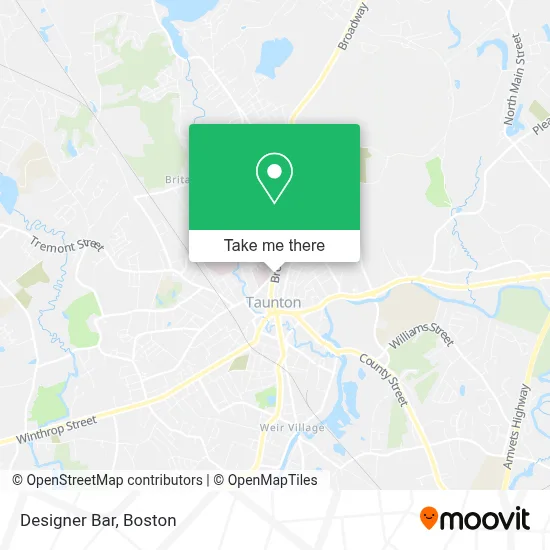 Designer Bar map