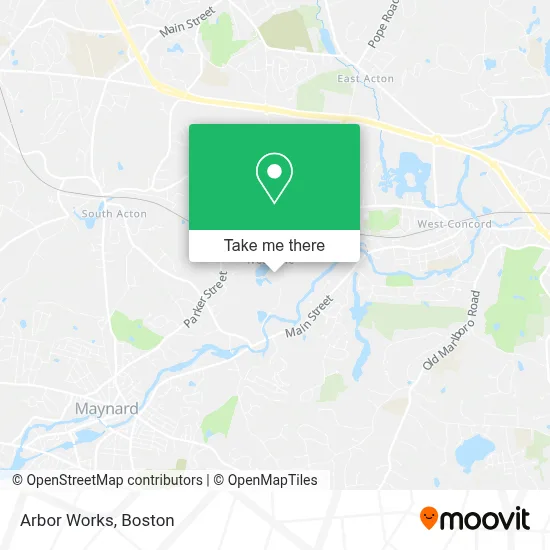 Arbor Works map