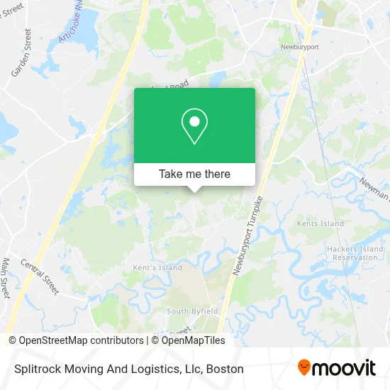 Splitrock Moving And Logistics, Llc map
