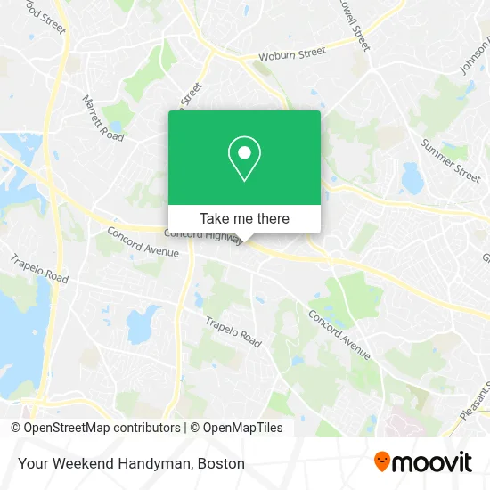 Your Weekend Handyman map