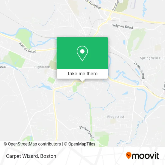 Carpet Wizard map