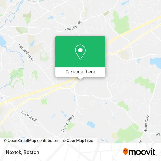 Nextek map